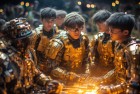 我的世界友谊赛：挑战梦想，星光璀璨的激情之旅