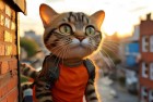 汤姆猫英雄跑酷：挑战街头极限，追逐梦想之旅
