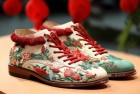 曾黎把中国绣花鞋带到韩国街头，惊艳韩国时尚界
