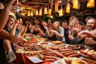 香肠派对积分赛：美食与智慧共舞的欢乐之夜