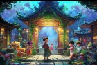 阴阳师妖怪屋休闲体验：探秘阴阳师虚拟世界
