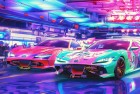 QQ飞车情侣赛：激情体验，经典赛道上的甜蜜惊喜