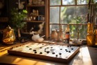 围棋小筑：黑白之间的温馨抉择与生活惊喜