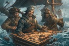 德雷克船长探秘：神秘海域宝藏与阴阳师百闻牌棋盘风云