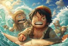 阳光下的海贼世界：路飞伙伴们孤岛危机探险记