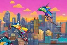 涂鸦跳跃疯狂版：挑战极限，体验街头艺术新风尚