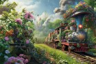神奇花园铁路帝国：植物大战僵尸降妖除魔，掌控运输命脉，我们一起探索！