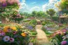 梦幻花园2：浪漫花园续写，挑战梦想，文明体验，休闲竞技启航