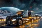 星际争霸美国卡车模拟：开启星际运输之旅，挑战梦想征途