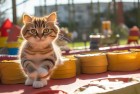 汤姆猫激情四溢跑酷友谊赛：挑战梦想，友谊长存