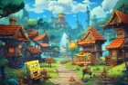 波西亚时光联机版：突破重围，海绵宝宝携手体验奇幻冒险