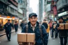 快递小哥街头奋斗，一年攒下10万，梦想成就英雄