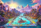大富翁新地图奇幻对战：思维飞扬，挑战惊喜无限，大富翁奇幻冒险体验