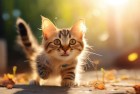 围住神经猫逗趣，我们一起欢乐时光：猫咪闯入的欢乐故事