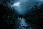 风雨邂逅：暴雨夜中的生命冒险之旅