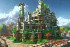 植物大战僵尸建筑工地模拟器：建筑才华大比拼，抵御怪物新体验