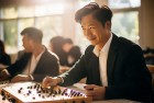 五子棋对决：智慧与友谊的精彩碰撞