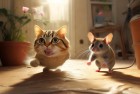 猫鼠欢乐互动：无尽吞噬与名侦探柯南的智慧挑战