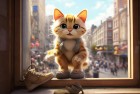 汤姆猫英雄跑酷：街头冒险，挑战梦想
