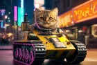 会说话的汤姆猫超合金坦克大战：赛博朋克2077重燃战火，挑战激情