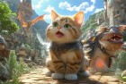 会说话的汤姆猫与最终幻想携手对战：体验经典惊喜，挑战无限