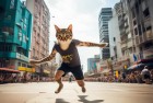 汤姆猫跑酷赏金赛：激情街头挑战，梦想无畏飞跃