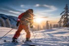 滑雪大冒险之旅：挑战自我，星空下的滑雪体验